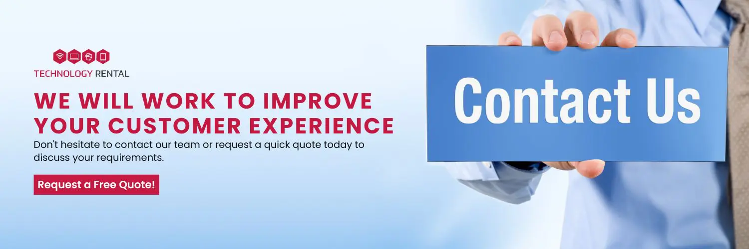 we will work to improve your customer experience
